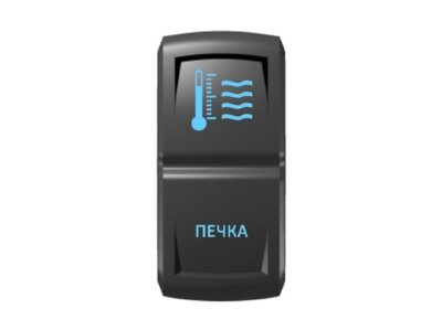 Переключатель Pro-Knopka ''Печка'' Синий/Синий