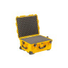 Кейс пластиковый OffRoadTeam Серия-Element модель EL613720 ЖЕЛТЫЙ, внутренние размеры 580*465*276мм, IP65, с колесами