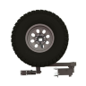 Калитка STC в задний штатный бампер для Nissan Patrol Y61 (до 2004 г.в.)