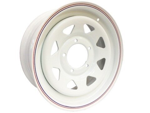 Диск колесный стальной штампованный ORW 65W, 5x139.7, 15x7, ET15, ЦО 110, белый