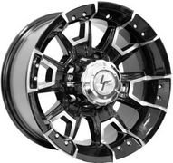 Диск литой LF Dick LF039 BS, 8,5x15/6x139,7 ET-30 110