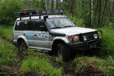 Шноркель Safari для Mitsubishi Pajero II / Montero II [SS25HF]