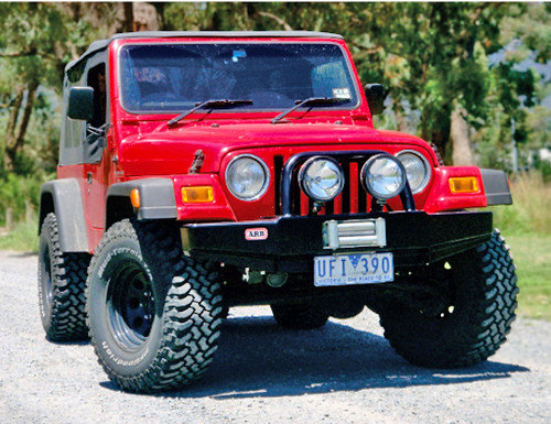 Передний силовой бампер ARB Winch Bumper для Jeep Wrangler TJ/Yj [3450350]