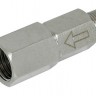 Пневматический обратный клапан YURUI 1/8" (папа), 1/4"(мама)