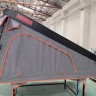 Aвтопалатка на крышу KAMPINA TRIAL ALU 140 (черный алюмин. корпус, серая ткань)